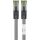 Goobay CAT 8.1 Patchkabel, S/FTP (PiMF) (grau, 2 Meter)