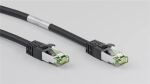 Goobay CAT 8.1 Patchkabel, S/FTP (PiMF) (schwarz, 2 Meter)