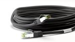 Goobay CAT 8.1 Patchkabel, S/FTP (PiMF) (schwarz, 2 Meter)