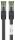 Goobay CAT 8.1 Patchkabel, S/FTP (PiMF) (schwarz, 2 Meter)