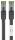 Goobay CAT 8.1 Patchkabel, S/FTP (PiMF) (schwarz, 2 Meter)
