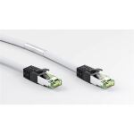 Goobay Patchkabel CAT8.1 S/FTP (PiMF) (weiß, 5 Meter)