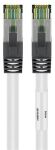 Goobay Patchkabel CAT8.1 S/FTP (PiMF) (weiß, 3 Meter)