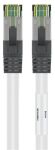 Goobay Patchkabel CAT8.1 S/FTP (PiMF) (weiß, 3 Meter)