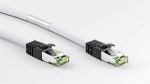 Goobay Patchkabel CAT8.1 S/FTP (PiMF) (weiß, 3 Meter)