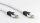 Goobay Patchkabel CAT8.1 S/FTP (PiMF) (weiß, 3 Meter)