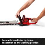 Einhell Power X-Change Akku-Heckenschere GE-CH 18/60 Li-Solo, 18Volt (rot/schwarz, ohne Akku und Ladegerät)