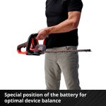 Einhell Power X-Change Akku-Heckenschere GE-CH 18/60 Li-Solo, 18Volt (rot/schwarz, ohne Akku und Ladegerät)