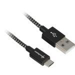 Sharkoon USB 2.0 Kabel, USB-A Stecker > Micro-USB...