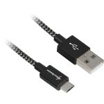 Sharkoon USB 2.0 Kabel, USB-A Stecker > Micro-USB...