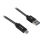 Sharkoon USB 3.2 Gen 2 Kabel, USB-A Stecker > USB-C Stecker (schwarz/grau, 0,5 Meter, gesleevt)
