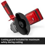 Einhell Power X-Change Akku-Winkelschleifer TC-AG 18/115 Li-Solo, 18Volt (rot/schwarz, ohne Akku und Ladegerät)