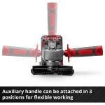 Einhell Power X-Change Akku-Winkelschleifer TC-AG 18/115 Li-Solo, 18Volt (rot/schwarz, ohne Akku und Ladegerät)