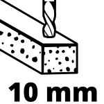 Einhell Schlagbohrmaschine TE-ID 500 E (rot/schwarz, 550 Watt)