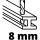 Einhell Schlagbohrmaschine TE-ID 500 E (rot/schwarz, 550 Watt)