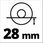 Einhell Winkelschleifer TC-AG 115/1 (rot/schwarz, 600 Watt)