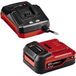Einhell Akku-Bohrschrauber TE-CD 12/1 Li, 12Volt (rot/schwarz, Li-Ionen Akku 2Ah)