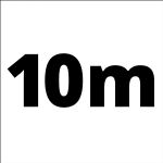 Einhell Gewebeschlauch 4138100 (weiß, 10 Meter)