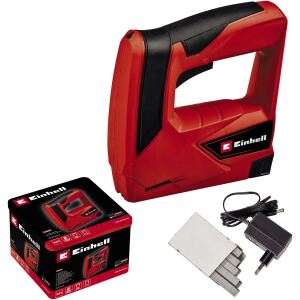 Einhell Akku-Tacker TC-CT 3,6 Li (rot/schwarz, Li-Ionen Akku 1,3Ah)