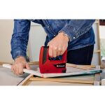 Einhell Akku-Tacker TC-CT 3,6 Li (rot/schwarz, Li-Ionen Akku 1,3Ah)