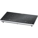 Rommelsbacher Doppelkochplatte CT 3410/IN (schwarz/silber)