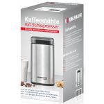 Rommelsbacher Kaffeemühle EKM 100 (edelstahl/schwarz, 200 Watt)