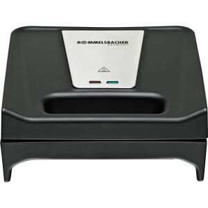 Rommelsbacher Multi Toast & Grill SWG 700 3-in-1 Max (schwarz/edelstahl, 700 Watt, mit 3 Platten-Sets)