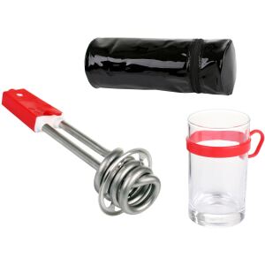 Rommelsbacher Reise-Tauchsieder RT 351 (rot, 350 Watt, Behälter 0,2 Liter)
