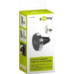 Goobay Magnethalterungs-Set Slim (schwarz/silber)