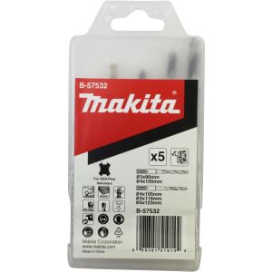 Makita SDS+ Bohrer-Satz Holz / Metall (5-teilig)