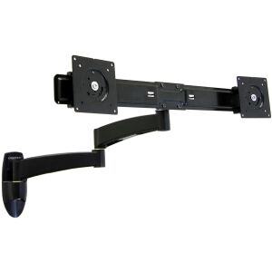 Ergotron Serie 200 Combo Schwenkarm (schwarz)