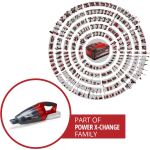 Einhell TE-VC 18 Li-Solo (schwarz/rot, ohne Akku und Ladegerät)