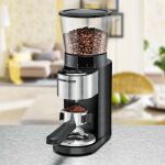 Rommelsbacher Kaffeemühle EKM 500 (schwarz/edelstahl, 160 Watt, integrierte Präzisions-Waage)