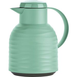 EMSA Isolierkanne SAMBA WAVE, 1 Liter (grün, QUICK PRESS Verschluss)