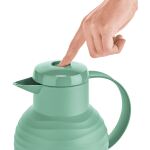 EMSA Isolierkanne SAMBA WAVE, 1 Liter (grün, QUICK PRESS Verschluss)