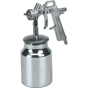 Einhell Farbspritzpistole mit Saugbecher (silber)