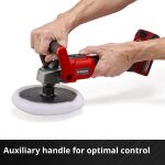 Einhell Power X-Change Akku-Poliermaschine CE-CP 18/180 Li E-Solo, 18Volt (rot/schwarz, ohne Akku und Ladegerät)