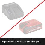 Einhell Power X-Change Akku-Poliermaschine CE-CP 18/180 Li E-Solo, 18Volt (rot/schwarz, ohne Akku und Ladegerät)