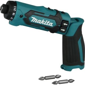 Makita Akku-Knickschrauber DF012DZ, 7,2Volt (blau/schwarz, ohne Akku und Ladegerät)
