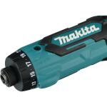 Makita Akku-Knickschrauber DF012DZ, 7,2Volt (blau/schwarz, ohne Akku und Ladegerät)