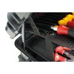 wiha Werkzeug-Set Elektriker Competence XXL II (rot/gelb, 116-teilig, mit Trolley-Koffer)