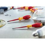 wiha Schraubendreher-Set SoftFinish electric slimFix, 12-teilig (rot/gelb)