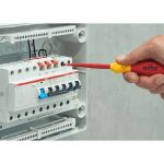 wiha Schraubendreher-Set SoftFinish electric slimFix, 6-teilig (rot/gelb)