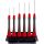 wiha Feinschraubendreher-Set PicoFinish (grau/rot, 7-teilig, inkl. Halter)