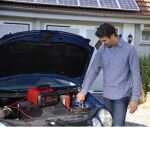 Einhell Batterie-Ladegerät CE-BC 15 M (rot/schwarz, für Kfz- und Motorradbatterien)