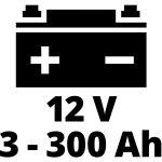 Einhell Batterie-Ladegerät CE-BC 15 M (rot/schwarz, für Kfz- und Motorradbatterien)