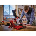 Einhell Zug-Kapp-und Gehrungssäge TC-SM 2534/1 Dual, Kapp- und Gehrungssäge (rot/schwarz, 2.100 Watt)