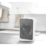 UNOLD Heizlüfter Box IP21 (weiß/grau, 2.000 Watt)