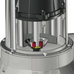 Einhell Schmutzwasserpumpe GC-DP 9035 N, Tauch- / Druckpumpe (rot/edelstahl, 900 Watt)