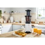 Kenwood Entsafter PureJuice One JMP400 (weiß/grau, 140 Watt, Saftbehälter 1 Liter)
